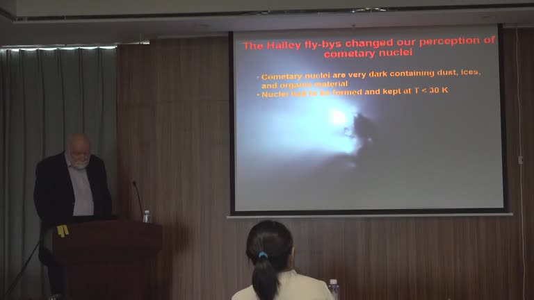 2019年5月28日 Physics of Cometary Nuclei - from Giotto to Rosetta
